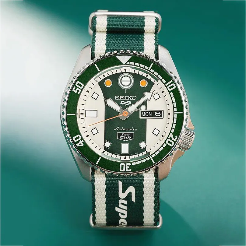 Seiko 5 Sports Honda Super Cub Limited Edition Men's watch- SRPJ49K1